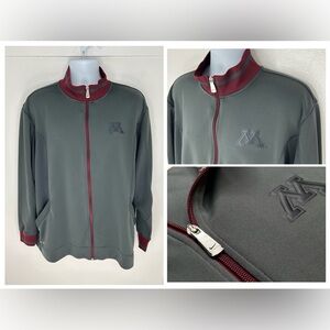 Nike Dri Fit Minnesota Golden Gophers Full Zip Sweatshirt Size XL NCAA MN Goldie